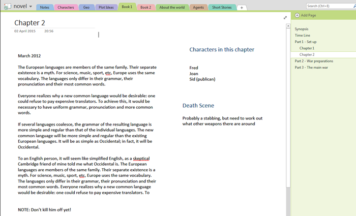 Chapters