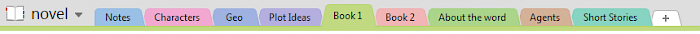 Onenote tabs